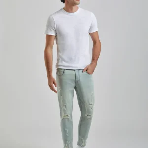 Jeans skinny fit con strappi
