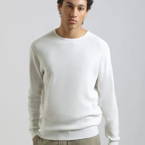 Maglia girocollo strutturato