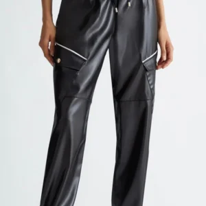 LIU-JO SPORT PANTALONE DONNA SPALMATO