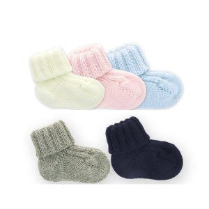 Set tre calzine nascita pura lana