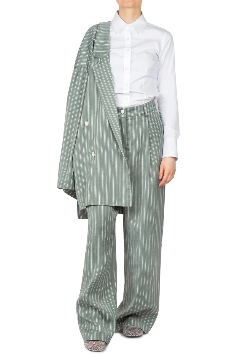 Alysi - Pantalone - 451072 - Fantasia Verde - immagine 3