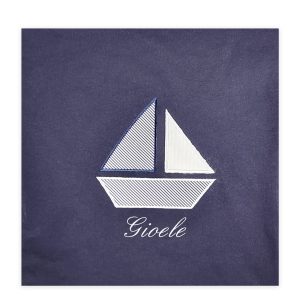 Copertina personalizzata Cotone Barchetta