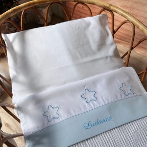 Lenzuolino neonato personalizzato Culla stelline in 5 colori